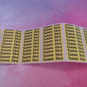 💙100 THANK YOU- Shipping Labels Thermal Packaging Stickers 2.25"x1.25"💙